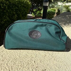 Vintage Eddie Bauer Green Canvas Men's Toiletry Bag